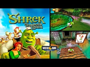 🎮 Shrek: Treasure Hunt (PlayStation) Complete Gameplay