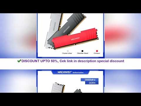 MACHINIST DDR4 8GB 16GB Memory 2133MHz 2666MHz 3200MHz Desktop Dimm High Compatible RAM Wear a