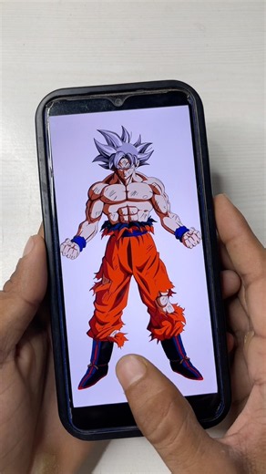 Drawing goku 🔥 || dragon ball characters drawing || #animedrawing #anime #art