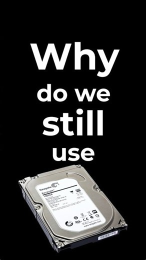 The real reason hard drives still exist #HDD #SSD #Engineering #Technology #Shorts