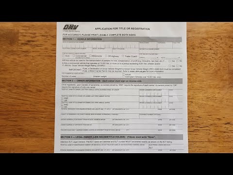 How To Transfer An Out Of State Vehicle Title In California