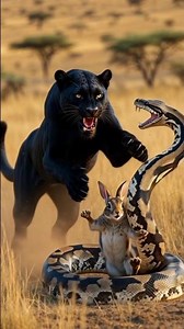 Nature’s Wild Showdown 🐍🐆” — #WildShowdown #NatureUnleashed