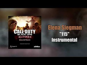 Elena Siegman - 115 Instrumental (Black Ops Zombies Song)