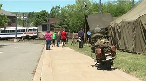 WWII Reenactment Focuses on Trains in Honor of Memorial Day