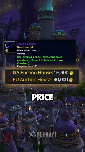 TELEPORT items in World of Warcraft! #shorts #worldofwarcraft