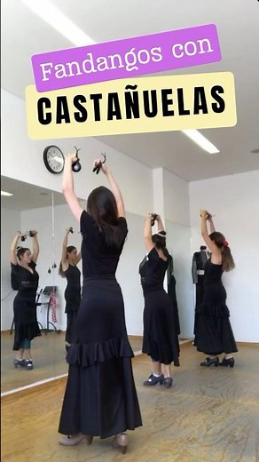 Castañuelas a compás de Fandangos #baileflamenco #flamenco #bailaora #castañuelas #castanets