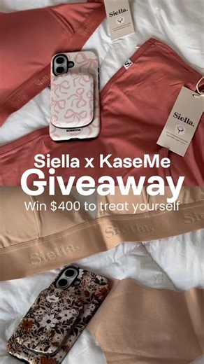 KaseMe on Instagram: "Giveaway 🎁✨ Win $400 to treat yourself 👀✨ A $200 gift card from @kasemedesign + a $200 gift card from @wearsiella How to enter 👇 1 Like this post 2 Follow @kasemedesign and @wearsiella 3 Comment and tag someone you’d share this with ✨ Bonus entry Share this post to your story for an extra chance 🤍 Winner announced on December 31 ✨ Good luck 🤍 _ Concours 🎁✨ Gagne 400 $ pour te gâter 👀✨ Une carte cadeau de 200 $ chez @kasemedesign + une carte cadeau de 200 $ chez @wear