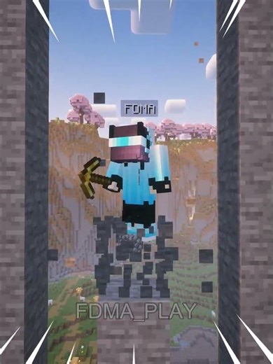 Gold Pickaxe Is Fast… But Technoblade Never Dies #shorts #minecraft #viral #technoblade