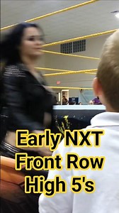 Early NXT late FCW high 5's from Sasha Banks aka Mercedes Mone and Paige #NXT #wwe #wrestling