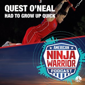 Quest O’Neal discusses stepping up to the plate on this week's American Ninja Warrior Podcast. Listen to the full podcast at http://bit.ly/TheANWPodcast | Ninja Warrior