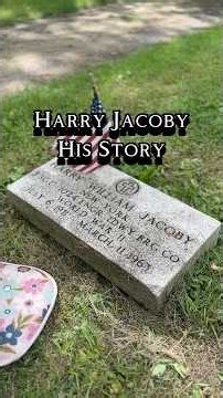 He Joined at 16: The WWII Story of Harry Jacoby | Headstone Cleaning