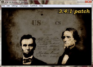 ACW 3.4.1 Patch (outdated) file - American Civil War: Brothers vs. Brothers mod for Empire: Total War