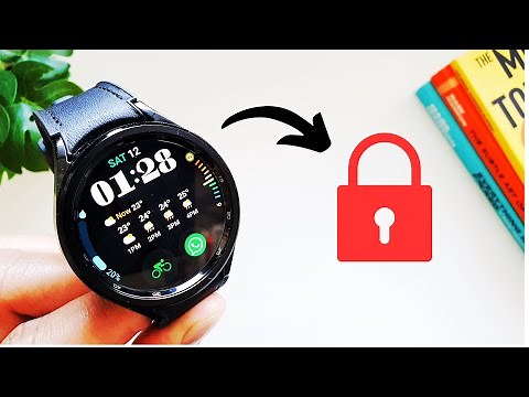 How to LOCK your Galaxy Watch 6 Classic!