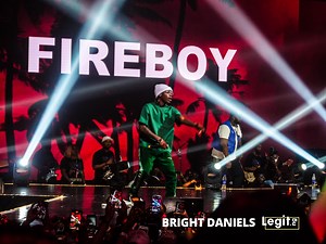 148K views · 10K reactions | Singer Fireboy performed his hit single Peru at Wizkid's recently held show in Lagos. | Legit.ng | Facebook
