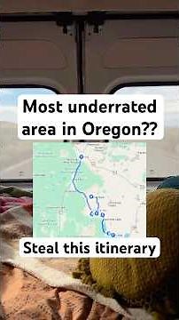 Oregon Outback Itinerary 📍🚐 Steal this route 👇🏼 🥰