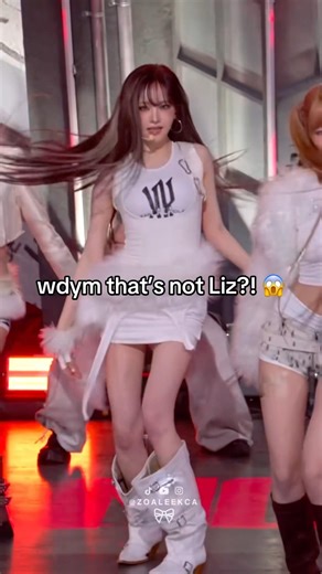 that’s NOT Liz?! 😱 #ive #kpopedit #shorts