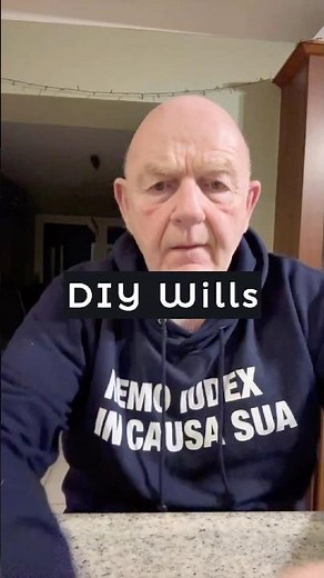 DIY wills-be careful #wills #makeawill #probate