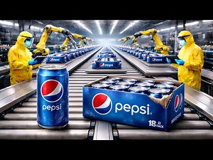 Inside The Largest Pepsi Factory: Full Automated Manufacturing Process