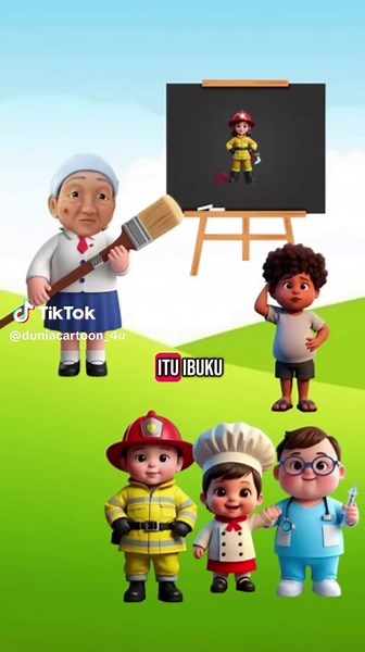 Animasi Kartun Lucu: Petualangan Seru Anak