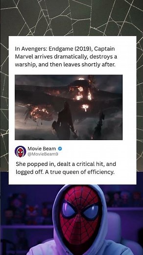 Avengers: Endgame – Captain Marvel’s Efficient Entrance