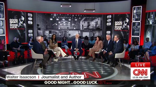 Anderson sits down with a group of renowned journalists to get their reaction to "Good Night, and Good Luck," and how the plot relates to the challenges faced in today's newsrooms. | Anderson Cooper 360