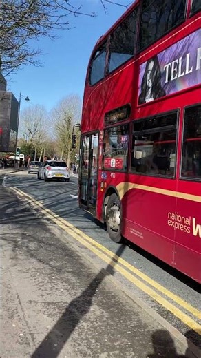 National Express West Midlands Enviro 400 4750 Bus Route 126 Dudley