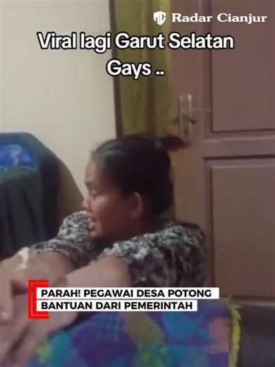 Aksi Pemotongan BLT Kesra di Desa Karangwangi Garut