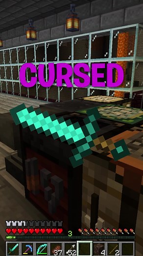 Exploring the Curse of Vanishing in Minecraft