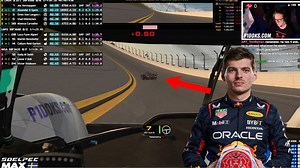 Racing against Max Verstappen in Daytona on iRacing
