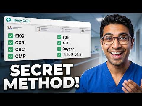 CCS Case Walkthrough - #3 Shortness of Breath | Step-by-Step for UMSLE Step 3 (2026)
