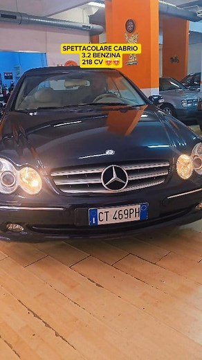 41K views · 352 reactions | CLK 320 CABRIO UN SOGNO..... 3.2 V6 218CV... REVISONE E CONSEGNA!!! ️AUTO & CHOPPER️ IL MIGLIOR USATO D'ITALIA ROMA, VIA LUIGI BIOLCHINI 14E #mercedes #clk #motoribenzina #benzinacabrio #qualitàmercedes #autasi #dreamscar #reel #neiperte | Auto & Chopper | Facebook