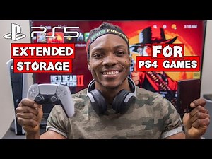 PS5 Console and Extended Storage | How to Play PS4 games from External Storage