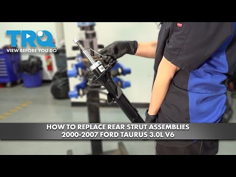 How to Replace Rear Strut Assemblies 2000-2007 Ford Taurus 3.0L V6