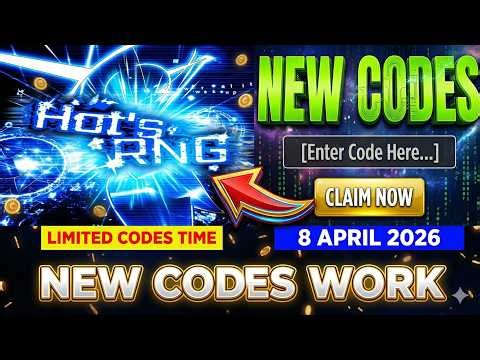 *hot's RNG NEW UPDATE CODES* hot's RNG ROBLOX | ALL CODES | April 8, 2026