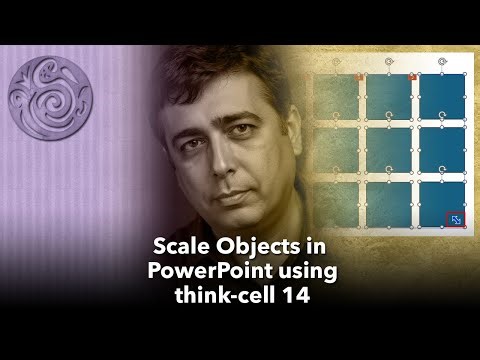 Scale Objects using think cell 14