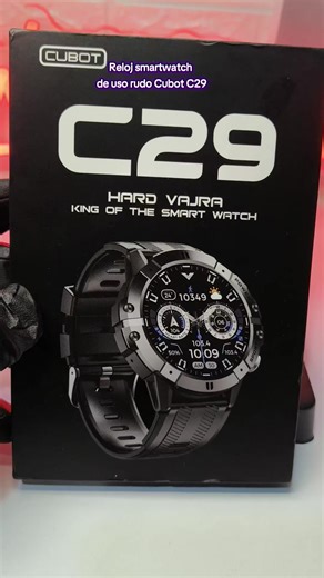 Reloj Smartwatch Cubot C29 para Uso Rudo