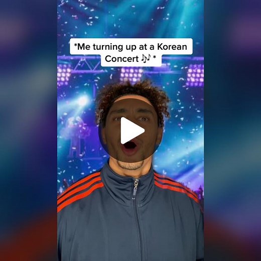 Me Turning Up at a Korean Concert 🎶