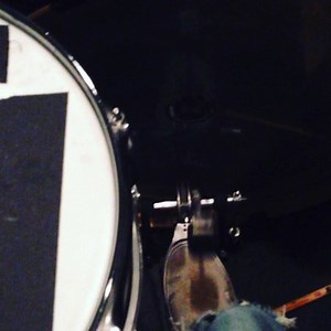 Recording drums. I truly am a little idiot. | Moby