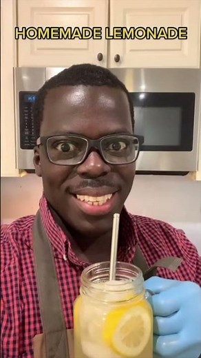 HOMEMADE LEMONADE RECIPE | How to make the perfect lemonade at home | easy recipe #shorts