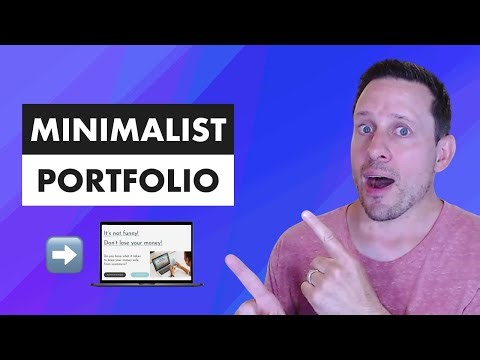 This Minimalist eLearning Portfolio Gets Results! (Review)