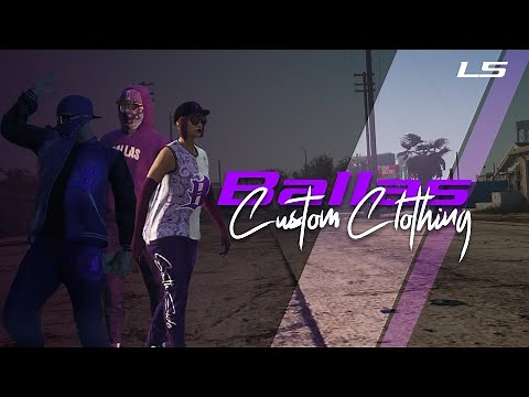 FiveM Ballas Gang Clothing Pack – Male & Female Compatible