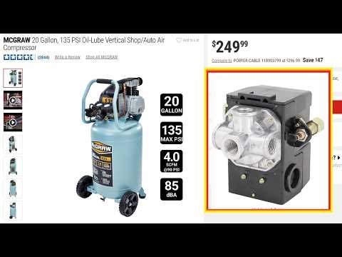 Tips for Replacing a Pressure Switch on a Harbor Freight McGraw 20 Gallon Air Compressor
