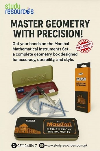 Marshal Mathematical Instruments Set