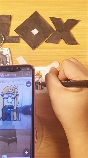 Key fob with the Roblox Avatar of my 1st commenter on TikTok!Who's next? #roblox #viral #art #foryou