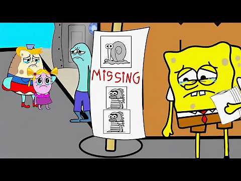 SpongeBob Lost Gary Sad Music Animation