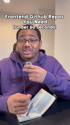 Sujar • Tech | AI | Coding on Instagram: "Make sure to check out all these GitHub repos as these are all great resources to improve as a frontend engineer I designed this list of resources for beginners so anyone can get started and start learning so you can get a high paying job in this field #coding #computerscience #cs #softwareengineer #frontend"