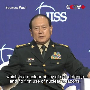 41K views · 1.1K reactions | China's Nuclear Weapons for Self-Defense: Defense Minister The fundamental purpose for China to develop its nuclear weapons is to safeguard the country and peace, said State Councilor and Defense Minister Wei Fenghe on Sunday at the just concluded Shangri-La Dialog in Singapore. https://www.cctvplus.com/news/20220613/8277037.shtml#!language=1 | CCTV+ | Facebook