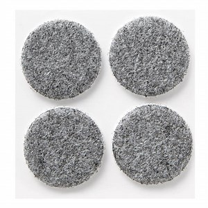 Scotch 1.5 in. Gray Round Heavy-Duty Surface Protection Felt Floor Pads (8-Pack) SP871-NA - The Home Depot