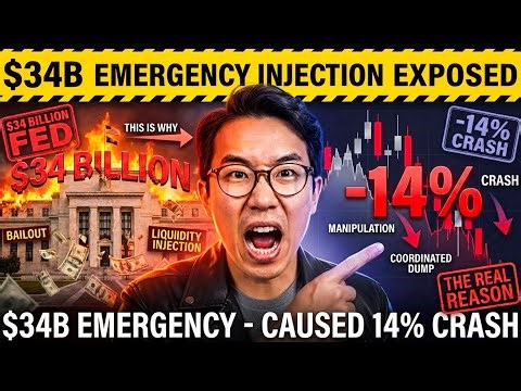 $34B Emergency Injection EXPOSED: Why Silver Stacking Triggered a 14% Crash
