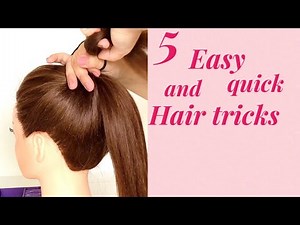 Trendy Tik Tok Hairstyle Compilation | quick tik tok hairstyle ideas | simple and quick #hairstyles